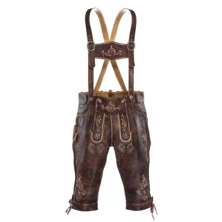 Gezocht! Lederhosen +/- L, Kleding | Heren, Carnavalskleding en Feestkleding, Nieuw, Kleding, Overige thema's, Maat 52/54 (L)
