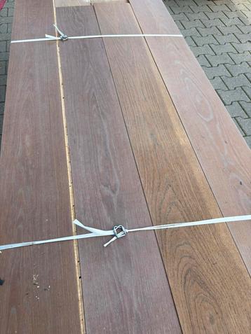 40 m2 Eiken lamel parketvloer . 19 cm 15 mm dkk toplaag 3mm beschikbaar voor biedingen