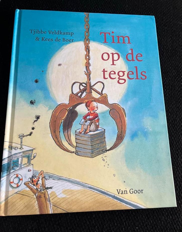 Tjibbe Veldkamp - Tim op de tegels, Boeken, Prentenboeken en Plaatjesalbums, Zo goed als nieuw, Ophalen of Verzenden