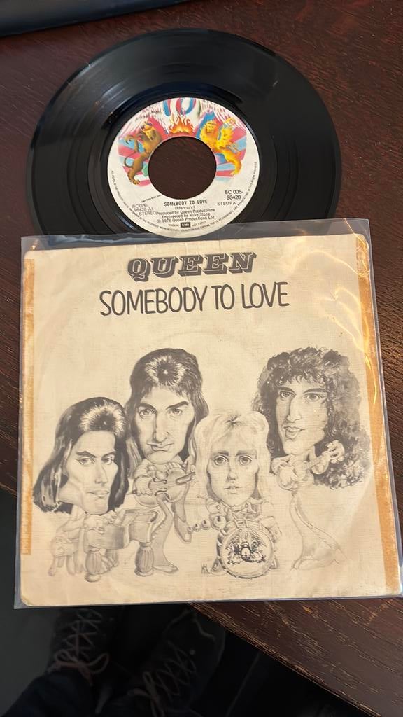 Queen – Somebody To Love, Gebruikt, 7 inch, Single, Ophalen of Verzenden