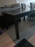 Tafel met 4 stoelen, Huis en Inrichting, Tafels | Eettafels, Ophalen, Gebruikt