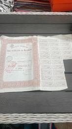 Pools Belgisch aandeel, Ophalen of Verzenden, Aandeel