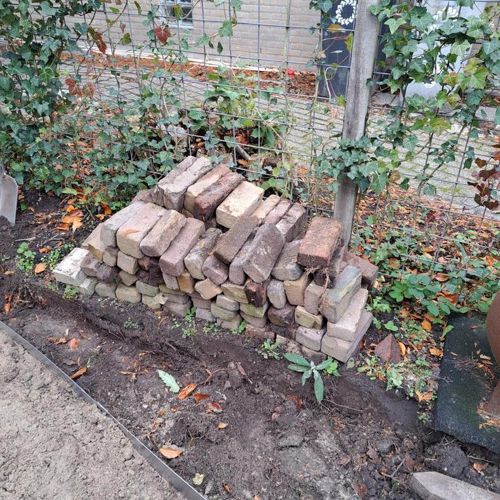 Oudgebakken Stenen - Verschillende Formaten, Tuin en Terras, Tegels en Klinkers, Ophalen