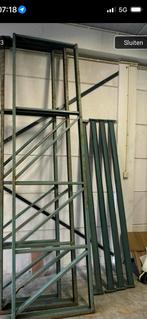 pallet stelling zwaar metaal, Zakelijke goederen, Kantoor en Winkelinrichting | Magazijn, Stelling en Opslag, Ophalen