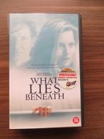 VHS What lies beneath, Cd's en Dvd's, Vanaf 16 jaar, Ophalen, Gebruikt, Horror