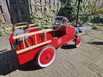 VINTAGE brandweer trapauto, Kinderen en Baby's, Ophalen, Gebruikt, Trapvoertuig