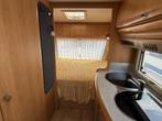 Hobby Excellent Easy 450 UF bouwjaar 2001 met voortent, Caravans en Kamperen, Caravans, Overige typen, Rondzit, Hobby, Bedrijf