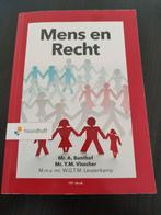 Mens en Recht 10e druk, ISBN: 9789001593230, Boeken, Zo goed als nieuw, Noordhoff Uitgevers, Alpha, HBO