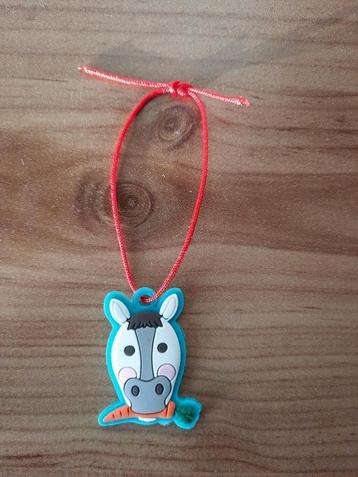 Sinterklaas Amerigo Schimmel Paard Rubberen Mini Hanger beschikbaar voor biedingen