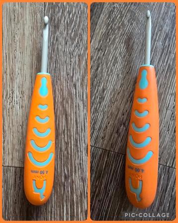 Ergonomische haaknaalden nr 4 en 4,5 beschikbaar voor biedingen
