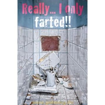 Only farted poster bij Stichting Superwens! beschikbaar voor biedingen
