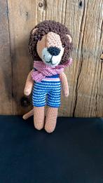 Gehaakte leeuw, Hobby en Vrije tijd, Breien en Haken, Ophalen of Verzenden, Nieuw, Haken, Overige typen