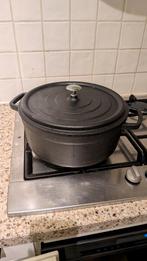 Gietijzeren pan, Ophalen of Verzenden, Gebruikt, Gietijzer, Koekenpan of Braadpan