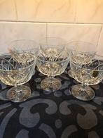 Franse Dessertcoupes - Set van 6 stuks Glas en Kristal A, Ophalen of Verzenden