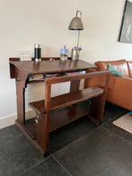 Oud lessenaartje, Ophalen of Verzenden, Gebruikt, 50 tot 75 cm, Rechthoekig