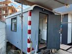 Schaftkeet  bouwkeet met toilet pipowagen, Doe-het-zelf en Verbouw, Overige Doe-het-zelf en Verbouw, Ophalen, Gebruikt