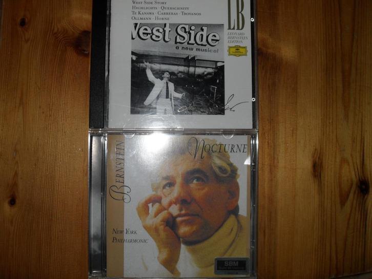 2 CD'S LEONARD BERNSTEIN., Cd's en Dvd's, Cd's | Klassiek, Zo goed als nieuw, Kamermuziek, Modernisme tot heden, Ophalen of Verzenden