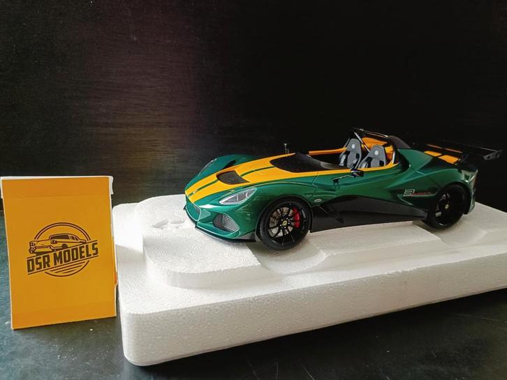 1:18 Lotus 3-11 AUTOart Groen geel, Hobby en Vrije tijd, Modelauto's | 1:18, Nieuw, Auto, Autoart, Ophalen of Verzenden