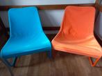 2 stoelen van canvas (Ikea), Huis en Inrichting, Stoelen, Twee, Gebruikt, Stof, Ophalen