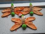 3 x Vlinder Vuurvlieg Libelle merk TY The Beanie Babies Glow, Ophalen of Verzenden, Zo goed als nieuw, Overige typen