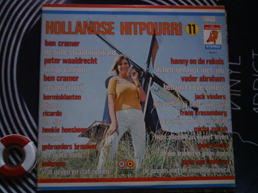 !! LP !! -- hollandse hitpourri 11, Cd's en Dvd's, Ophalen of Verzenden, Zo goed als nieuw, 12 inch, Levenslied of Smartlap