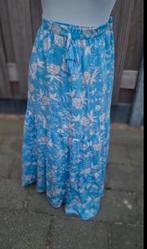 Blauwe boho rok Esqualo mt 42, Kleding | Dames, Rokken, Blauw, Maat 42/44 (L), Ophalen of Verzenden, Zo goed als nieuw