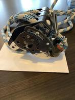 Schijfblok hondsvot klem, Watersport en Boten, Ophalen of Verzenden, Gebruikt, Lijn of Blok