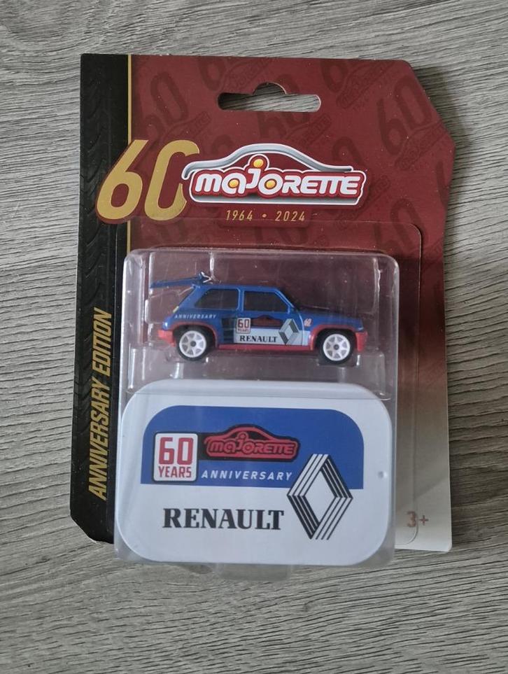 Majorette Anniversary Edition Deluxe Renault 5 Turbo, Hobby en Vrije tijd, Modelauto's | Overige schalen, Nieuw, Auto, Ophalen of Verzenden