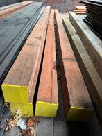 6 palen hardhout Azobé | 7x7 | 275 lang, Ophalen, Palen, Nieuw, Hardhout