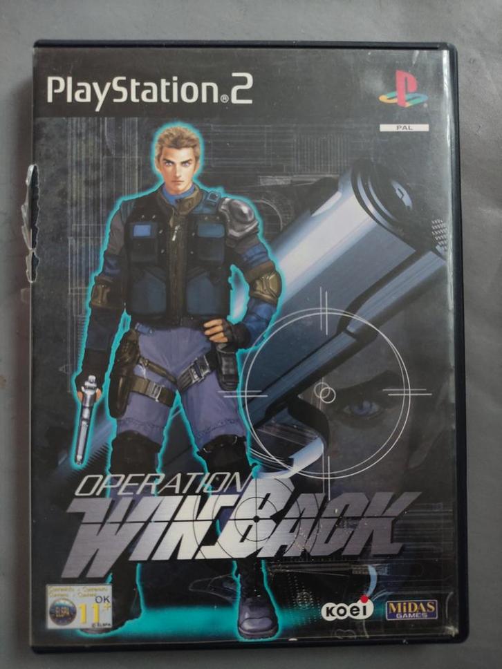 Operation WinBack - PS2, Spelcomputers en Games, Games | Sony PlayStation 2, Gebruikt, Shooter, 1 speler, Vanaf 12 jaar, Ophalen of Verzenden