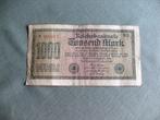 Duitsland Reichsbanknote,, Postzegels en Munten, Bankbiljetten | Europa | Niet-Eurobiljetten, Los biljet, Duitsland, Verzenden