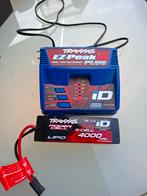 Traxxas ez-peak oplader + baterij traxxas lipo 3, Ophalen of Verzenden, Nieuw, Elektro, Auto offroad