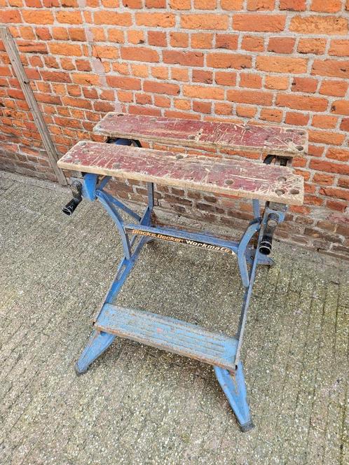 Workmate werkbankje, Doe-het-zelf en Verbouw, Werkbanken, Gebruikt, Minder dan 70 cm, Inklapbaar, Ophalen