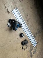 Scheppach  invalzaag met geleiderail  op accu, Doe-het-zelf en Verbouw, Gereedschap | Zaagmachines, Invalzaag, Ophalen of Verzenden