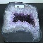 Grote 7,7kg Amethist geode staande Amethyst edelsteen stenen, Ophalen of Verzenden, Mineraal