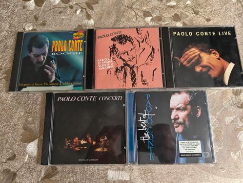 Paolo Conte 5 Albums, Cd's en Dvd's, Cd's | Jazz en Blues, Zo goed als nieuw, Blues, 1980 tot heden, Ophalen of Verzenden