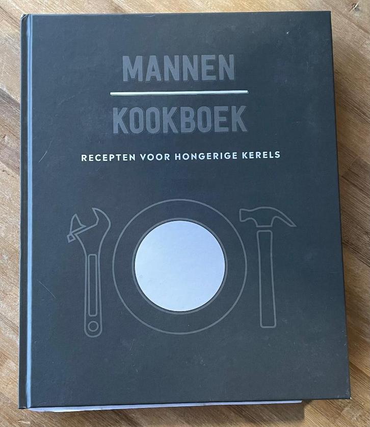 Mannenkookboek recepten voor hongerige kerels, Boeken, Kookboeken, Nieuw, Europa, Ophalen of Verzenden