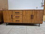 Nieuw Teak Dressoir - 180cm - Walnut Kleur, Ophalen of Verzenden