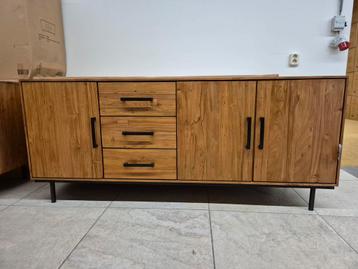 Nieuw Teak Dressoir - 180cm - Walnut Kleur beschikbaar voor biedingen