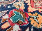 Handmade Persian wool Bidjar carpet medallion Iran 135x195cm, Persian Perzisch vintage oosters hype, Gebruikt, 100 tot 150 cm