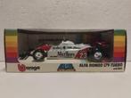 oude Bburago 1:24 Alfa Romeo 179 Turbo Formule 1, Ophalen of Verzenden, Zo goed als nieuw, Auto, Bburago