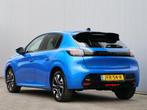 Peugeot 208 1.2 Hybrid 110 e-DCS6 Allure 100 Pk Automaat Nav, Auto's, 1195 kg, 1199 cc, Blauw, Leder en Stof