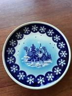 Bunzlau gebaksbordje taartbord kerst (d), Ophalen of Verzenden, Zo goed als nieuw, Bord(en), Overige stijlen
