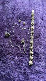 Antieke set zilveren Zeeuwse knopjes 8 delig, Ophalen of Verzenden, Zilver, Ring