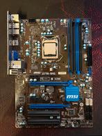 MSI Z77A-G41 Intel Pentium G2120 Corsair 1GB DDR3, Computers en Software, Moederborden, Ophalen, Zo goed als nieuw, DDR3