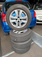 Corsa E,D winterbanden met stalen velgen 15 INCH, Auto-onderdelen, Banden en Velgen, 15 inch, Banden en Velgen, 185 mm, Winterbanden