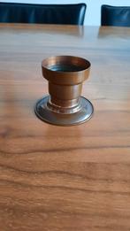 Amsterdamse school rood koperen kandelaar, Ophalen of Verzenden, Koper of Brons