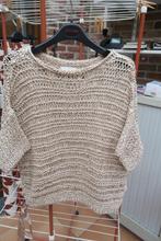 Oversized pulleke bruine tinten Antonelli mt 40-42, Bruin, Maat 42/44 (L), Nieuw, Ophalen of Verzenden