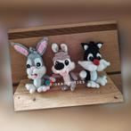 Nieuwe zelfgehaakte knuffels. Leuke Looney Tunes., Verzamelen, Ophalen of Verzenden, Looney Tunes, Zo goed als nieuw, Beeldje of Figuurtje