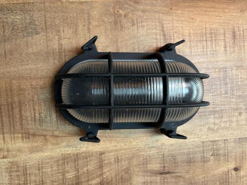 buitenlamp bull-eye antraciet, Tuin en Terras, Buitenverlichting, Gebruikt, Plafondlamp, Aluminium, Minder dan 50 watt, Netvoeding